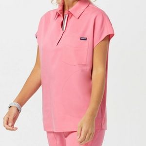 Mediclo Scrub Set Rose Pink XL